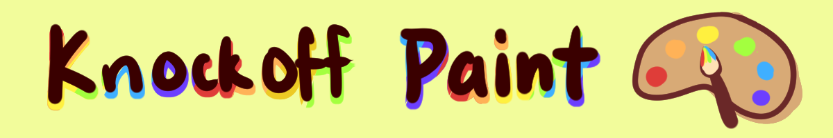 Knockoff Paint: a knockoff paint clone developed by myself